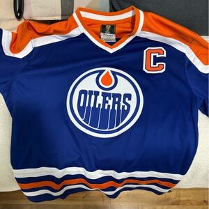 Edmonton Oilers - Wayne Gretzky Jersey Size Large